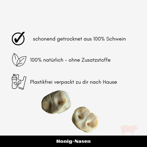 Honig-Nasen gepufft (Schweinenasen) | Stück