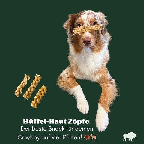 Büffel-Haut Zöpfe | Stück [TR]