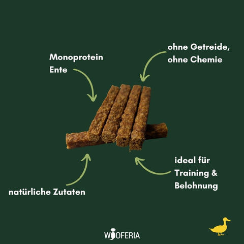 Enten-Fleisch Riegel | 100g [EU]
