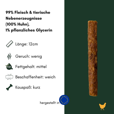 Hühner-Fleisch Riegel | 100g [EU]
