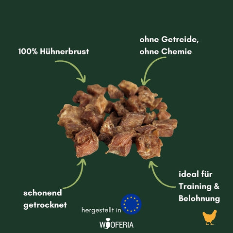 Hühner-Brust Filet Würfel | 100g [EU]