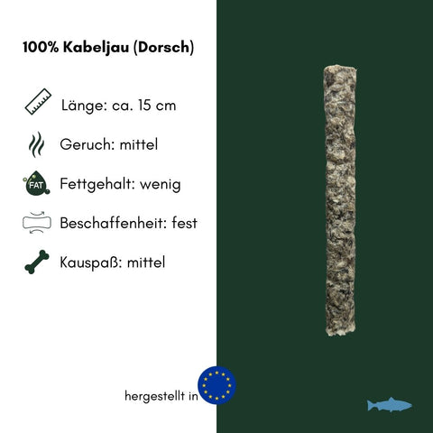 Kabeljau-Haut Rolle | Stück [EU]