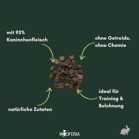 Kaninchen-Fleisch Würfel | 100g [DE]