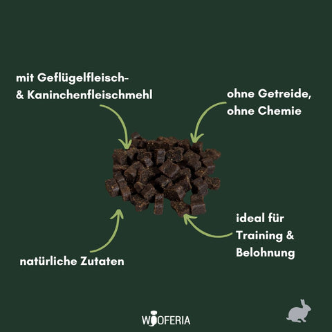 Kaninchen-Fleisch Softies | 200g [EU]