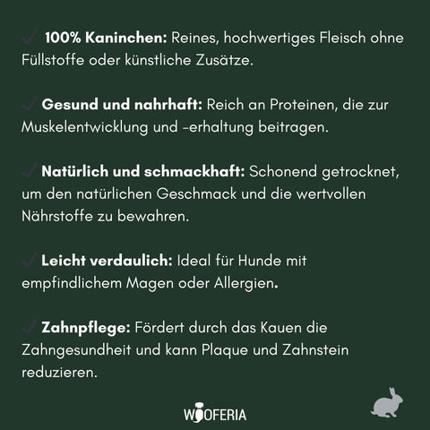 Kaninchen-Fleisch Streifen | 100g [EU]