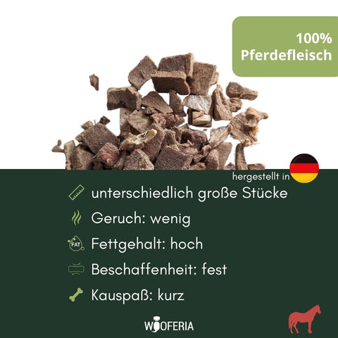 Pferde-Fleisch gefriergetrocknet | 100g [DE]