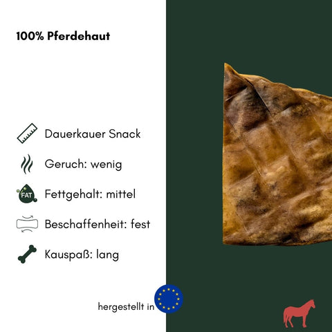 Pferde-Haut Platten | 500g [EU]