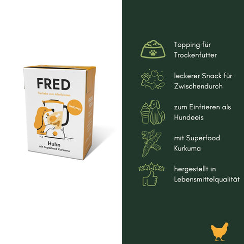 Smoothie Huhn mit Kurkuma | 200g [DE]