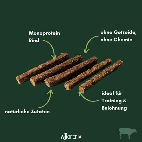 Rind-Fleisch Riegel | 100g [EU]