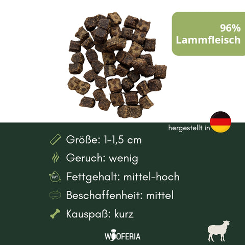 Lamm-Fleisch Würfel | 100g [DE]