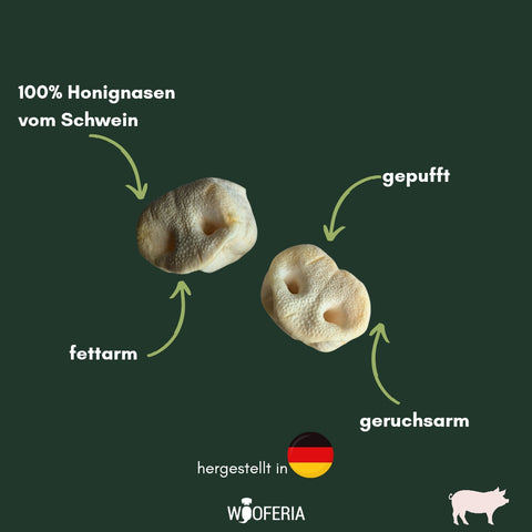 Honig-Nasen gepufft (Schweinenasen) | Stück [DE]