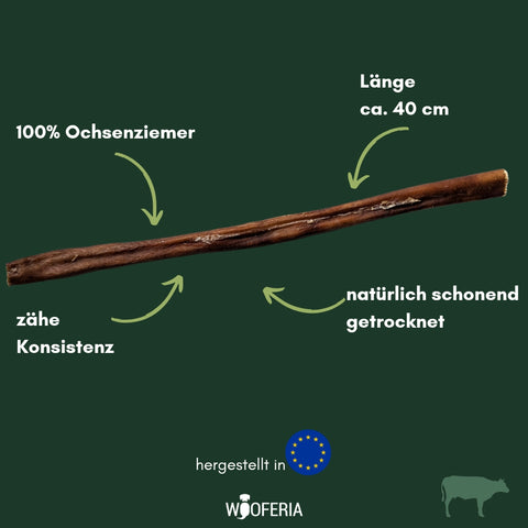 Ochsenziemer ganz 40cm | Stück [EU]