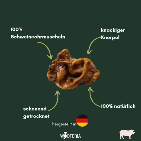 Schweine-Ohr Muscheln | 200g [DE]