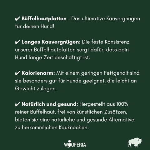 Büffel-Kopfhaut Platten | Stück [TR]