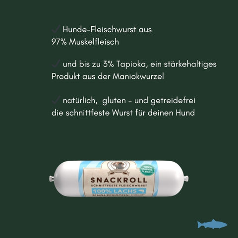 Hundewurst Lachs | 400g [EU]