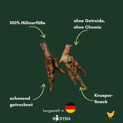 Hühner-Füße (Krallen) | 100g [DE]