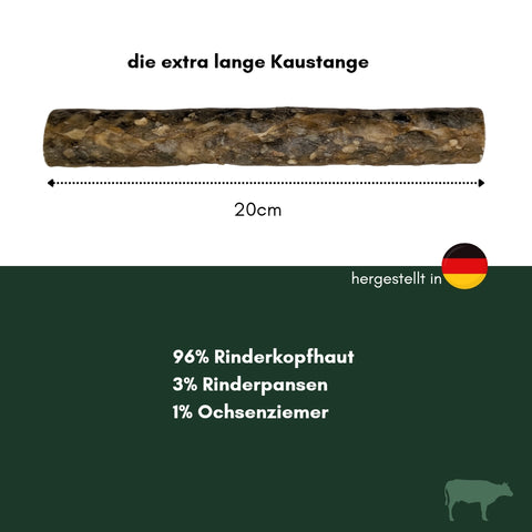 Rinder-Kaustange mit Pansen 20cm | Stück [DE]