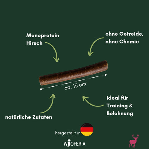 Hirsch-Fleisch Rolle | Stück [DE]