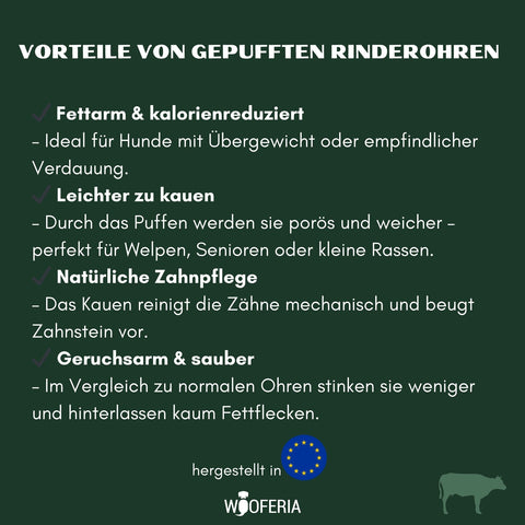 Rinder-Ohr gepufft | Stück [EU]
