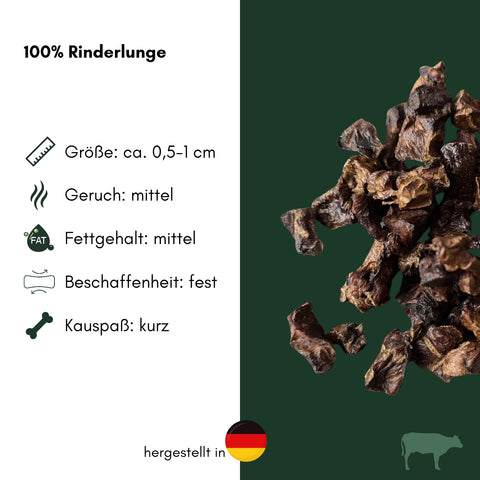 Rinder-Lunge Trainingshappen | 100g [DE]