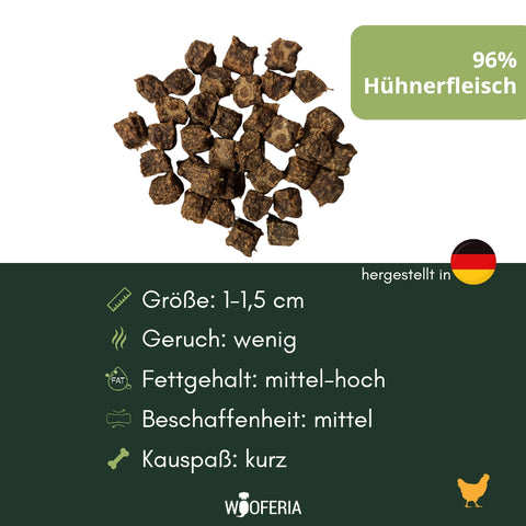 Hühner-Fleisch Würfel | 100g [DE]
