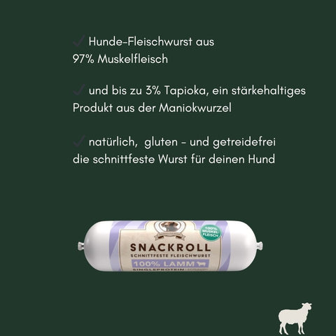 Hundewurst Lamm | 400g [EU]