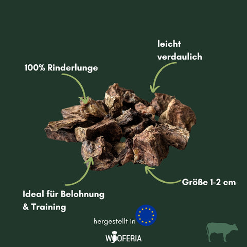 Rinder-Lunge Würfel | 100g [EU]