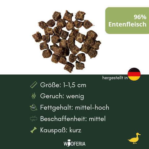 Enten-Fleisch Würfel | 100g [DE]