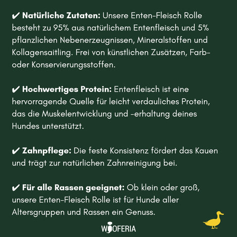 Enten-Fleisch Rolle | Stück [DE]