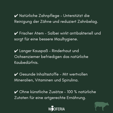 Salbei Kauknochen 12cm | Stück [EU]